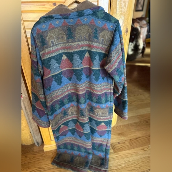 Painted Pony Long Wool blend coat - Picture 2 of 3